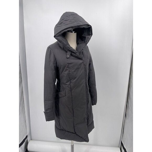 Ugg Australia womans puffer jacket small duck down black hoodie BoxL - Picture 11 of 11